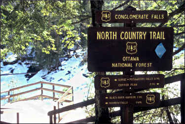 North Country Trail on Black River.