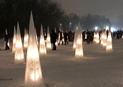 The Luminary Loppet in Minneapolis.