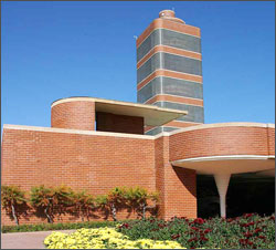 Research Tower and Administration Building.