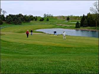 Turtleback golf course in Rice Lake.