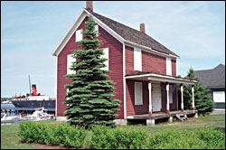 Father Baraga house in Sault Ste. Marie.