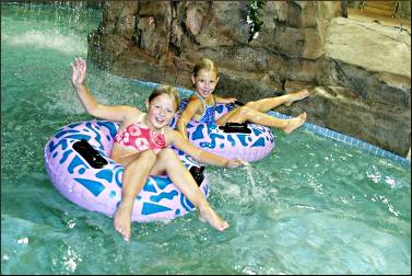 Lazy river at Arrowwood.