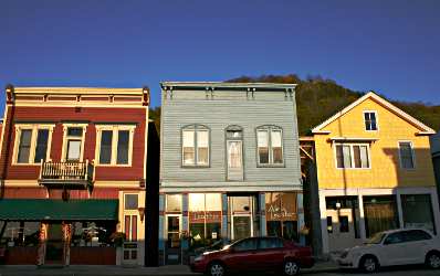 Main Street of Alma, Wis.