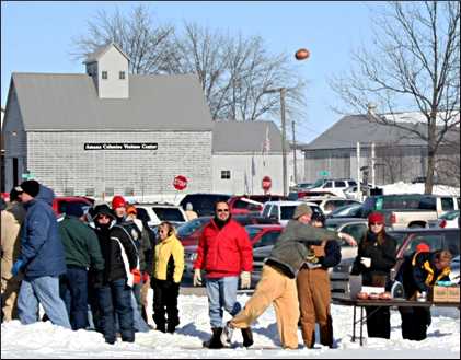 Ham-Put contest during Winterfest.