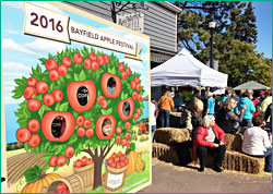 Apple Festival in Bayfield.