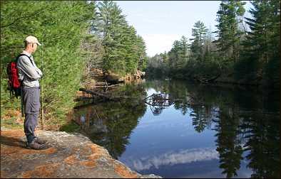 The Kettle River in Banning State Park.