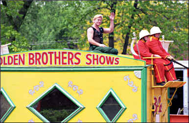 HO Scale Circus Wagon Kit - 1939 Cole Brothers #76 Steam Calliope By Circus City Decals