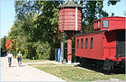 The Depot Museum in Batavia.