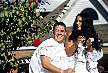 Apple Fest parade in Bayfield.