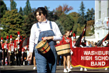 Apple Fest parade in Bayfield.