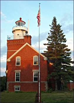 Big Bay Lighthouse near Marquette.