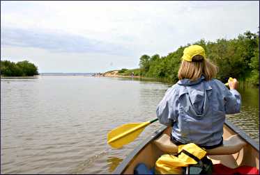 On the mouth of the Bois Brule.