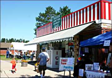 Market in Boulder Junction.