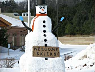 Snowman in Cable.