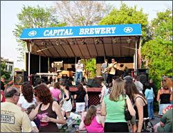 Music at Capital Brewing.