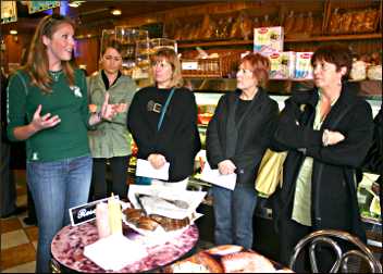 A deli on the Food Planet tour.