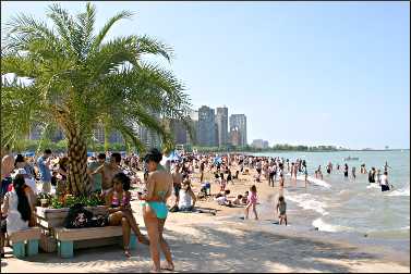 Chicago's Oak Street Beach.