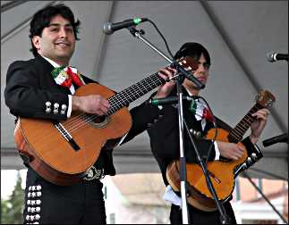 Guitarists at Cinco de Mayo.