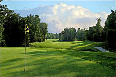 The eighth hole at Crosswoods.