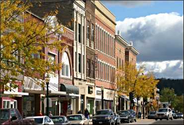 Downtown Decorah.