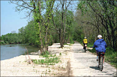 The Neal Smith Trail near Des Moines.