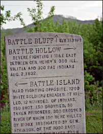 Black Hawk War marker.