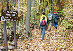 Ice Age Trail in Devil's Lake.