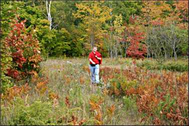 Walking at Kangaroo Lake SNA.