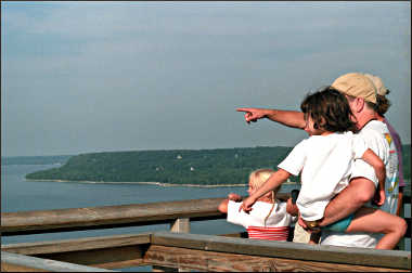 The view from Eagle Bluff.