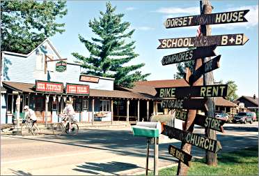 Dorset is a favorite stop on the Heartland Trail.