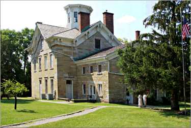 The 1856 Ham House in Dubuque.