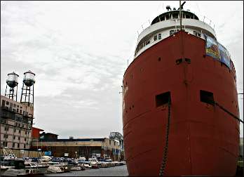 The William A. Irvin ore boat.