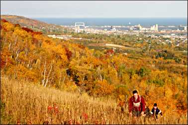 Superior Hiking Trail in Duluth.
