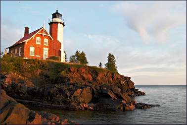 Eagle Harbor Light on the Keweenaw.