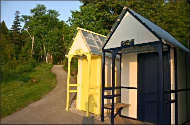 Town park in Egg Harbor, Wis.