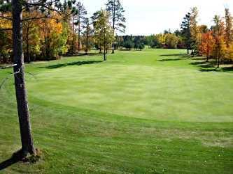 The golf course in Emily.