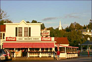 Wilson's ice-cream parlor in Ephraim.