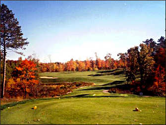 Golden Eagle golf in Fifty Lakes.