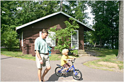 Cabin 5 at Dillman's Bay Resort.