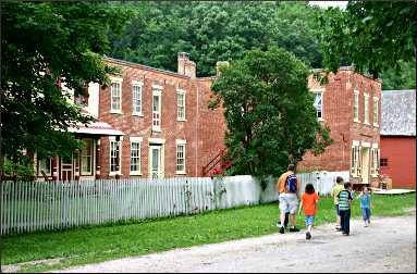 Historic Forestville in southeast Minnesota.