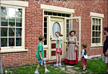 The Meighen house at Historic Forestville.