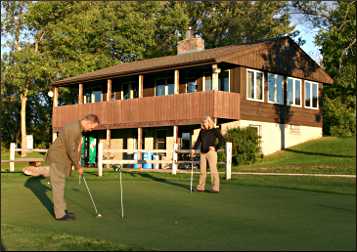 The golf chalet at Fort Ridgely.