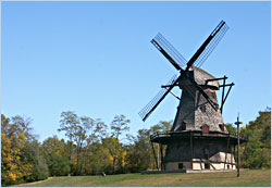 The Dutch windmill in Fabyan Forest Preserve.