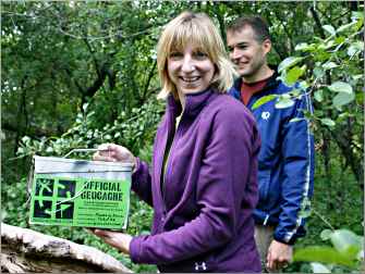 A geocacher finds success in Minnesota.