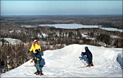 Alpine skiing at Giants Ridge on Minnesota's Iron Range