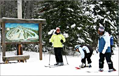 Alpine skiing at Giants Ridge on Minnesota's Iron Range