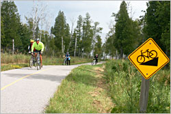 Gitchi-Gami Trail near Gooseberry Falls.