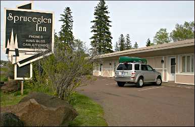 Spruceglen Motel in Grand Marais.