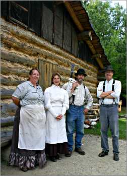 Interpreters at Forest History Center.