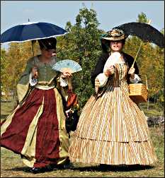 Ladies at the Wade House.